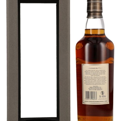 Mannochmore 26 Jahre - Vintage 1996 - Refill Sherry Hogshead Cask No. 1752 - Batch 23/197 - Connoisseurs Choice - Cask Strength - Gordon & MacPhail - Exclusive bottled for Kirsch Import - Single Malt Scotch Whisky