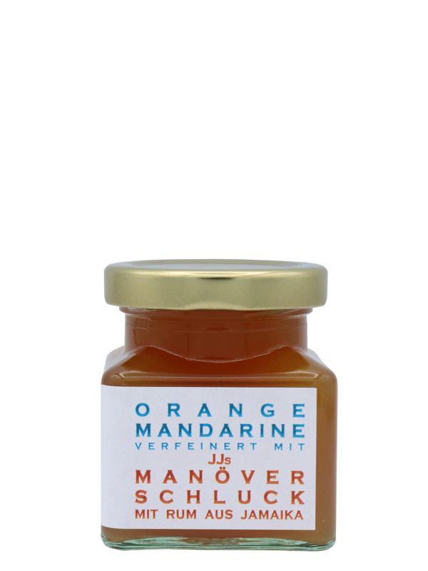 Orange-Mandarine verfeinert mit JJs Manöverschluck - Gelee