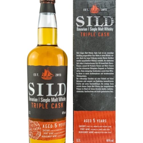 Sild 5 Jahre - Triple Cask - Sherry, Port & Burgundy Wine Cask - Bavarian Single Malt Whisky