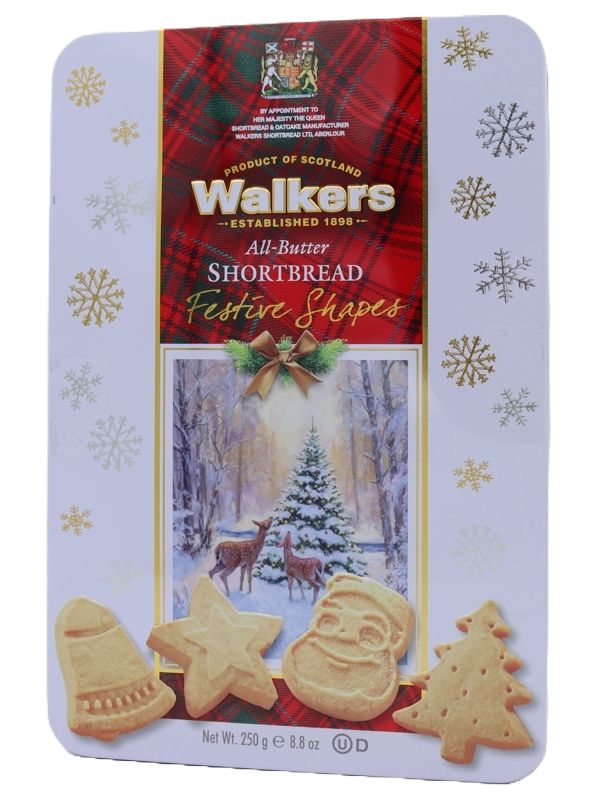 STOBAZA Weihnachts Blechdose Quadratisch - Grüne Geschenkdose Für Kekse Süßigkeiten