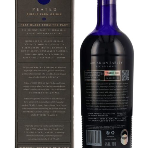 Waterford - Peated - Lacken - Irish Single Malt Whisky R Waterford - Peated - Lacken - Irish Single Malt Whisky