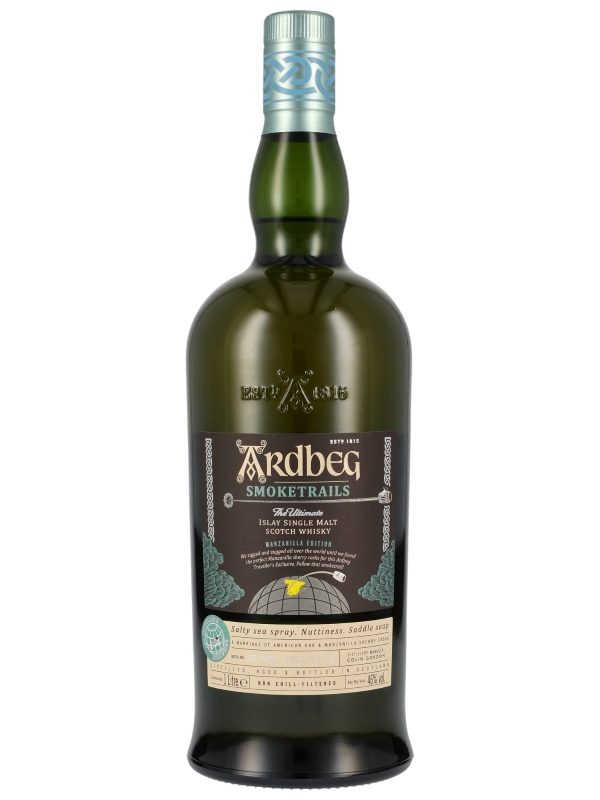 Ardbeg Smoketrails - The Ultimate - Manzanilla Edition - Batch No: SP/MZL 2022/01-ST - Islay Single Malt Scotch Whisky