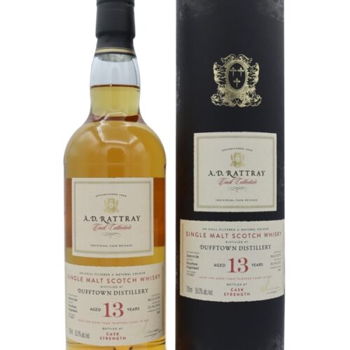 Dufftown 13 Jahre - Vintage 2009 - Matured in Bourbon Hogshead - A.D. Rattray - Individual Cask Release - Single Malt Scotch Whisky