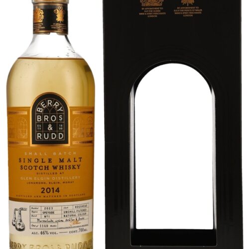 Glen Elgin - Vintage 2014 - Hogshead Cask - Small Batch - Berry Bros. & Rudd - Speyside Single Malt Scotch Whisky