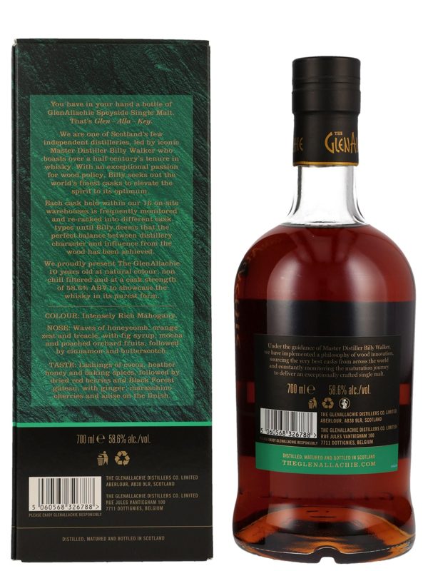 Glenallachie 10 Jahre - Batch 10 - Cask Strength - Speyside Single Malt Scotch Whisky