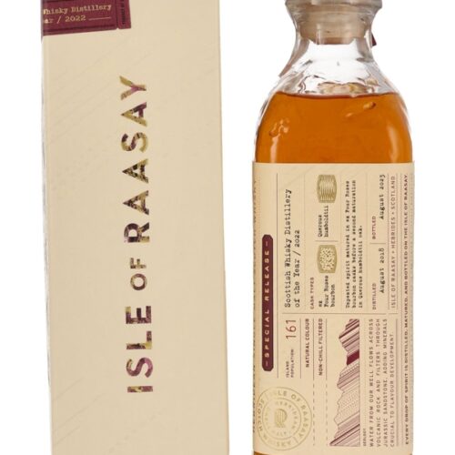 Isle of Raasay Vintage 2018 - Lightly Peated - Special Release - Scottish Distillery of the Year Edition - Hebridean Single Malt Scotch Whisky S Isle of Raasay Vintage 2018 - Lightly Peated - Special Release - Scottish Distillery of the Year Edition - Hebridean Single Malt Scotch Whisky