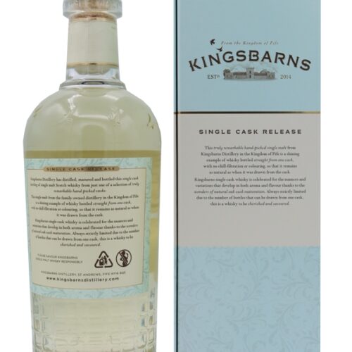 Kingsbarns 6 Jahre - Ex-Peated Hogshead - Cask No. 1650750 - Limited Release - Lowland Single Malt Scotch Whisky