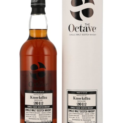 Knockdhu 11 Jahre - Vintage 2012 - Oak Cask No. 11538063 - Duncan Taylor - The Octave - Exclusive to Germany - Highland Single Malt Scotch Whisky