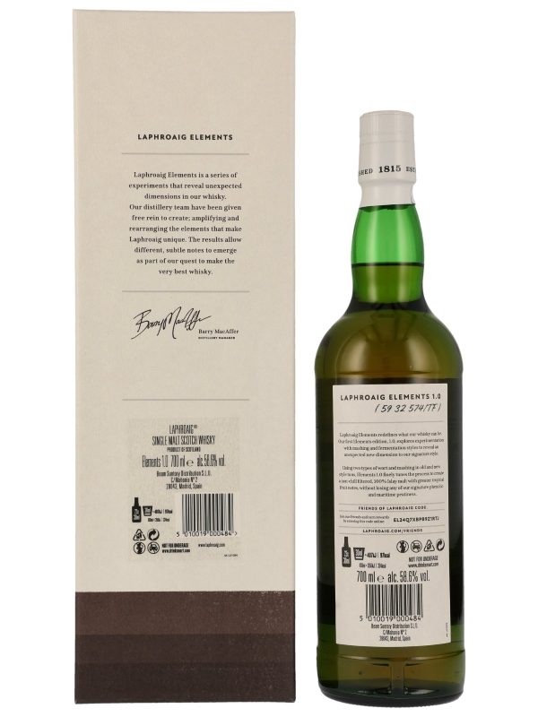 Laphroaig - Elements 1.0 - Small Batch - Limited Release - Islay Single Malt Scotch Whisky