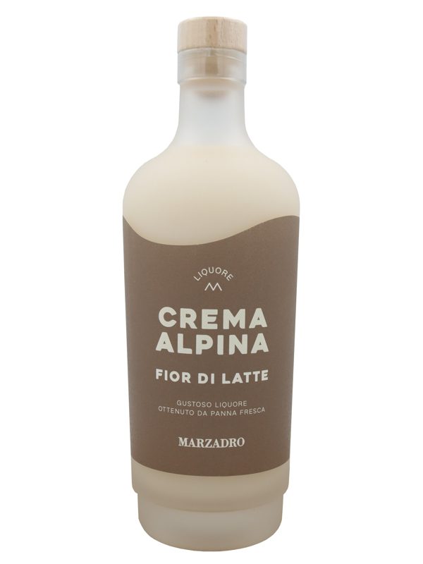 Marzadro - Crema Alpina - Fior di Latte - Cremelikör mit Rahm Marzadro - Crema Alpina - Fior di Latte - Cremelikör mit Rahm