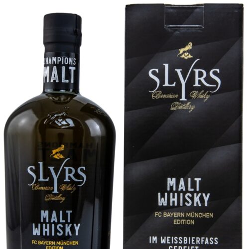 Slyrs - Champions Malt - FC Bayern München Edition - Single Malt Whisky Slyrs - Champions Malt - FC Bayern München Edition - Single Malt Whisky