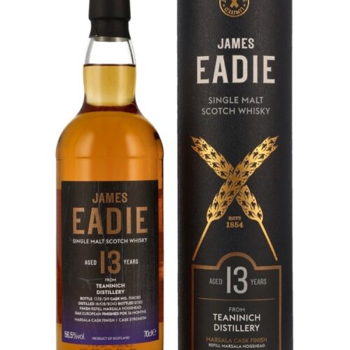 Teaninich 13 Jahre - Vintage 2010 - First Refill Malaga Hogshead - Cask No. 358025 - Cask Strength - James Eadie - Single Malt Scotch Whisky