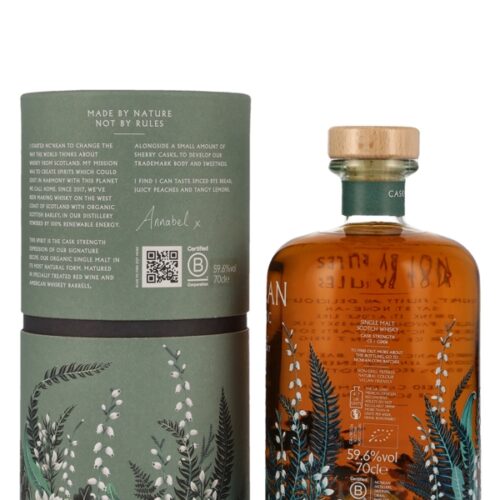 Nc'nean - Organic - Batch CSGD06 - Cask Strength - Single Malt Scotch Whisky R Nc'nean - Organic - Batch CS/GD06 - Cask Strength - Single Malt Scotch Whisky
