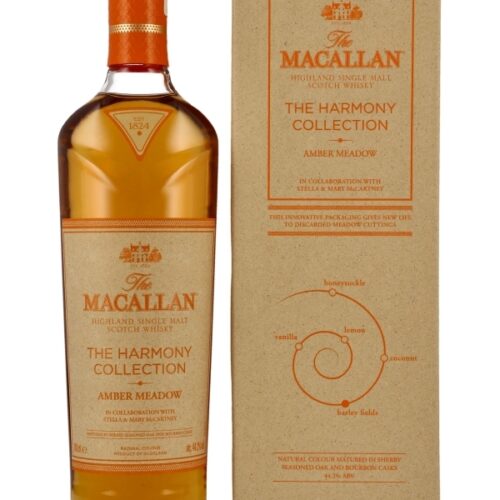 The Macallan - Amber Meadow - Sherry Seasoned Oak and Bourbon Casks - The Harmony Collection - Single Malt Scotch Whisky