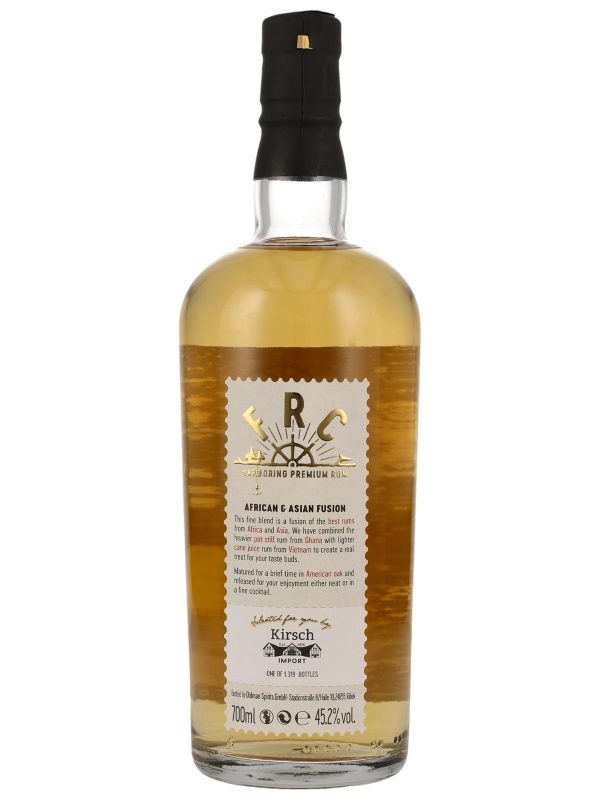 FRC - African & Asian Fusion - The Best of Two Continents - Oldman Spirits - Small Batch Rum R FRC - African & Asian Fusion - The Best of Two Continents - Oldman Spirits - Small Batch Rum