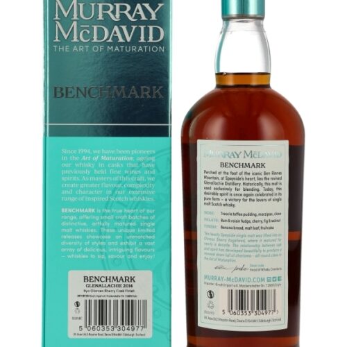 Glenallachie 9 Jahre - Vintage 2014 - Oloroso Sherry Cask Finish - Murray McDavid - Benchmark - Limited Release - Bottled Exclusively for Germany - Single Malt Scotch Whisky