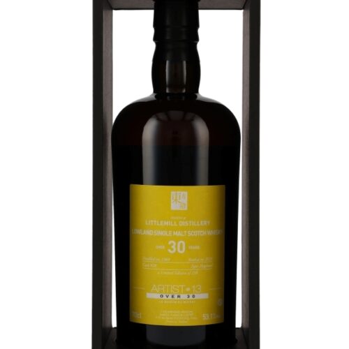 Littlemill über 30 Jahre - Vintage 1989 - Artist Edition #13 - Hogshead - Cask No. 29 - Limited Edition - Over 30 - La Maison du Whisky - Lowland Single Malt Scotch Whisky