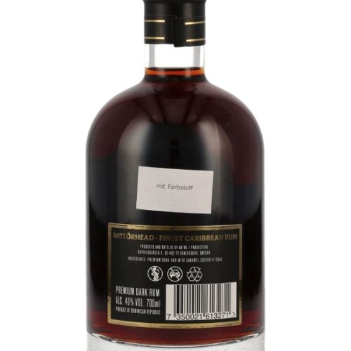 Motörhead 8 Jahre - Bourbon Barrels - Select Dominican Republic Reserve Rum - Finest Caribbean Rum R Motörhead 8 Jahre - Bourbon Barrels - Select Dominican Republic Reserve Rum - Finest Caribbean Rum