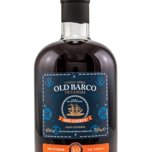 Old Barco - Clásico Añejo de Cargas - Aged in Premium Oak Barrels - Specially Bottled for Seafarers - Gran Reserva - Spirit Drink Old Barco - Clásico Añejo de Cargas - Aged in Premium Oak Barrels - Specially Bottled for Seafarers - Gran Reserva - Spirit Drink