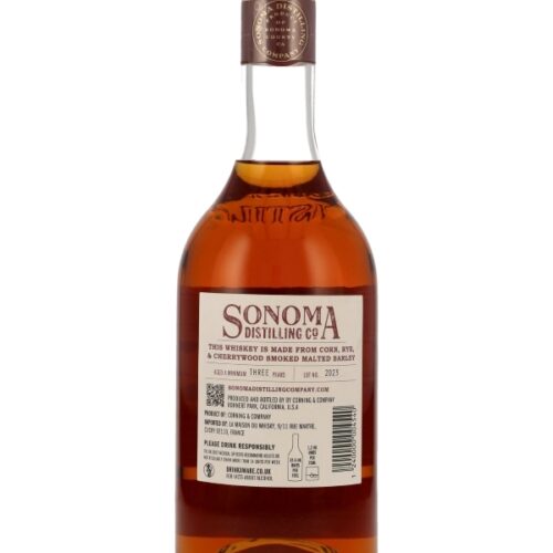 Sonoma County - California Smoked Bourbon - Straight Bourbon Whiskey R Sonoma County - California Smoked Bourbon - Straight Bourbon Whiskey
