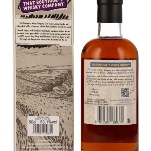 St. Kilian 5 Jahre - Batch 1 - That Boutique-y Whisky Company (TBWC) - Limited Release - Single Malt German Whisky R St. Kilian 5 Jahre - Batch 1 - That Boutique-y Whisky Company (TBWC) - Limited Release - Single Malt German Whisky
