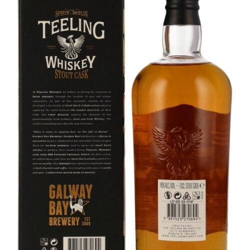 Teeling - 200 Fathoms Imperial Stout Finish - Galway Bay Brewery - Small Batch Series - Irish Whiskey R Teeling - 200 Fathoms Imperial Stout Finish - Galway Bay Brewery - Small Batch Series - Irish Whiskey