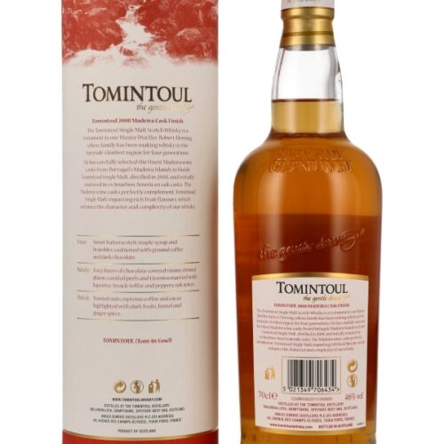 Tomintoul 15 Jahre - Madeira Cask Finish - Limited 2008 Edition - Speyside Single Malt Scotch Whisky R Tomintoul 15 Jahre - Madeira Cask Finish - Limited 2008 Edition - Speyside Single Malt Scotch Whisky