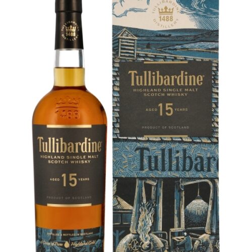 Tullibardine 15 Jahre - Highland Single Malt Scotch Whisky - neue Ausstattung Tullibardine 15 Jahre - Highland Single Malt Scotch Whisky - neue Ausstattung