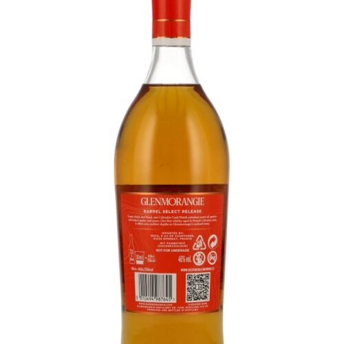 Glenmorangie 12 Jahre - Calvados Cask Finish - Barrel Select Release - Limited Release - Single Malt Scotch Whisky - ohne Tube
