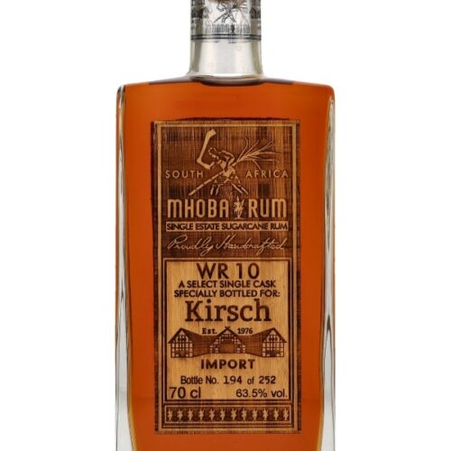 Mhoba - WR 10 - Woodford Bourbon Cask - Kirsch Import - Single Estate Sugarcane Rum Mhoba - WR 10 - Woodford Bourbon Cask - Kirsch Import - Single Estate Sugarcane Rum