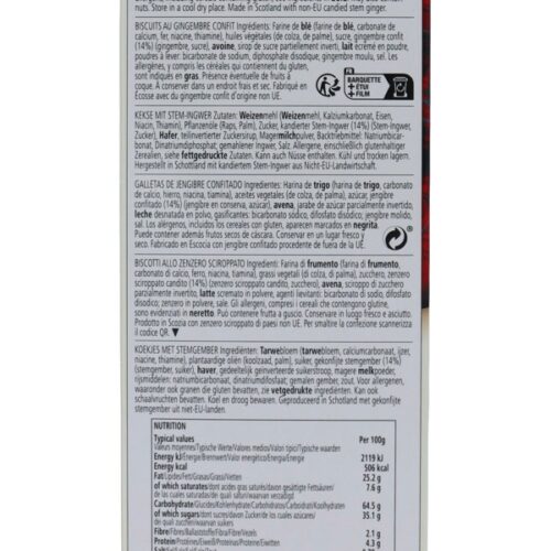 Walkers - Stem Ginger Biscuits - 150g