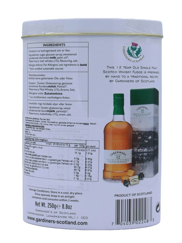 Gardiners of Scotland - Tobermory - Whisky Fudge - 250g – Dose