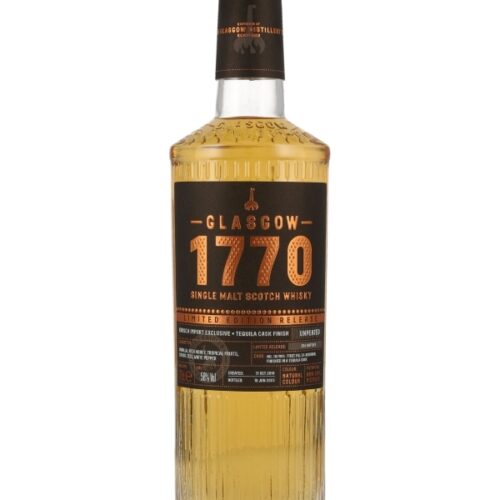 1770 Glasgow Unpeated 4 Jahre - Vintage 2018 - Tequila Cask Finish - Cask 18/991 - Limited Edition Release - Kirsch Import Exclusive - Single Malt Scotch Whisky - ohne Umverpackung