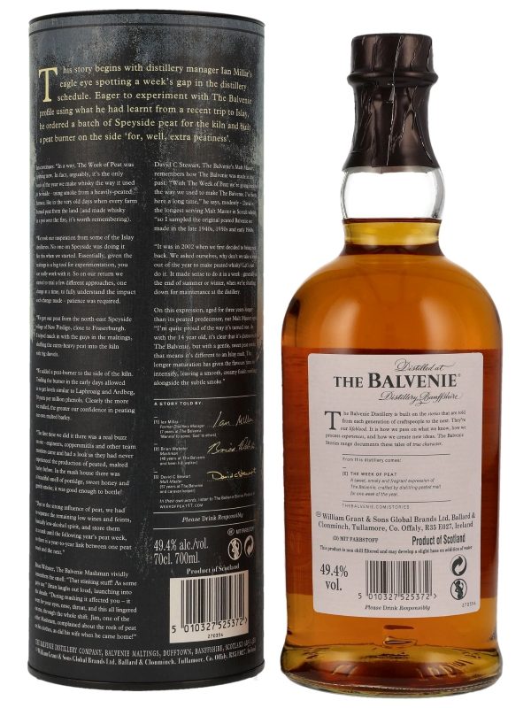 Balvenie 17 Jahre - The Week of Peat - Speyside Single Malt Scotch Whisky