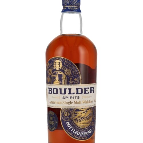 Boulder Spirits - Bottled in Bond - White Oak Barrels - American Single Malt Whiskey Boulder Spirits - Bottled in Bond - White Oak Barrels - American Single Malt Whiskey