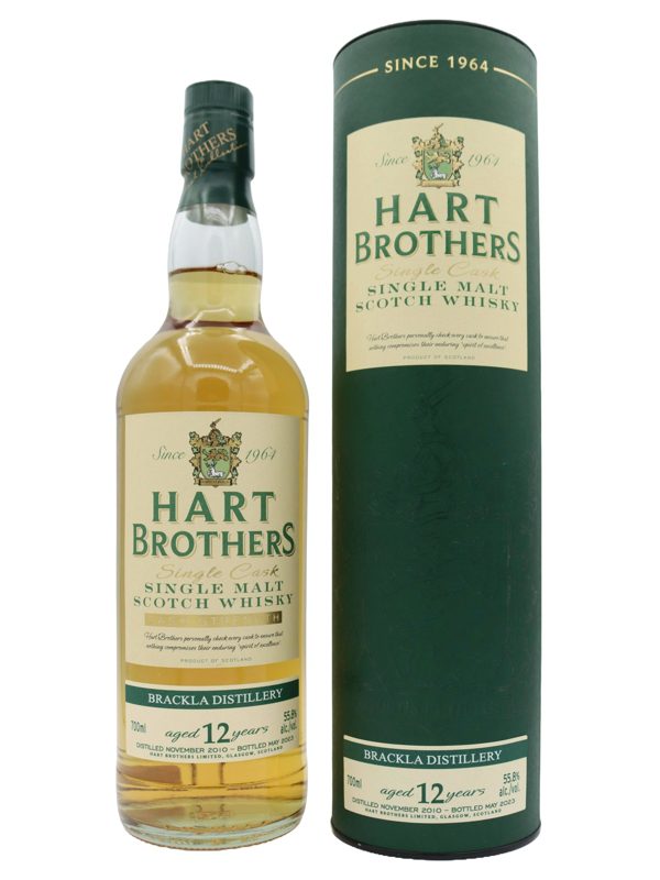 Brackla 12 Jahre - Vintage 2010 - Cask Strength - Hart Brothers - Single Malt Scotch Whisky