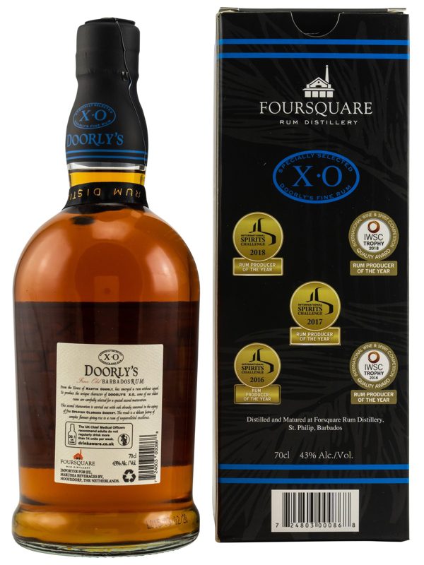 Doorly's - X.O. - Specially Selected - Fine Old Barbados Rum