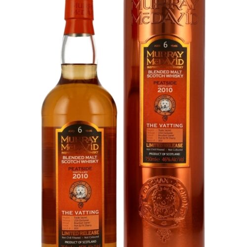 Peatside 6 Jahre - Vintage 2010 - Bourbon Barrel & Port & PX Sherry Finish - Batch #003 - USA Exclusive - Murray McDavid - The Vatting - Limited Release - Blended Malt Scotch Whisky