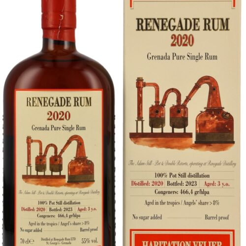 Renegade 3 Jahre - Vintage 2020 - Grenada Pure Single Rum