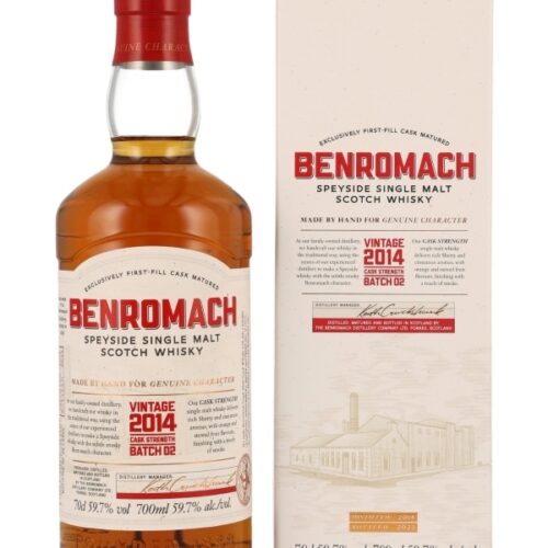 Benromach - Vintage 2014 - Batch 02 - Cask Strength - Speyside Single Malt Scotch Whisky