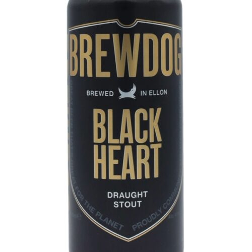 BrewDog - Black Heart - Draught Stout - Dose - Nitro Stout - 0,44l BrewDog - Black Heart - Draught Stout - Dose - Nitro Stout - 0,44l