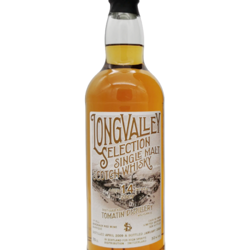 Tomatin 14 Jahre 2009/2024 - 1st Fill Bordeaux Red Wine Barrique - Longvalley Selection - Single Malt Whisky - 5cl Sample