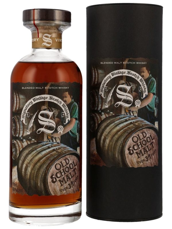 Old School Malt over 31 Jahre - Batch #1 - Signatory Vintage Scotch Whisky - Blended Malt Scotch Whisky