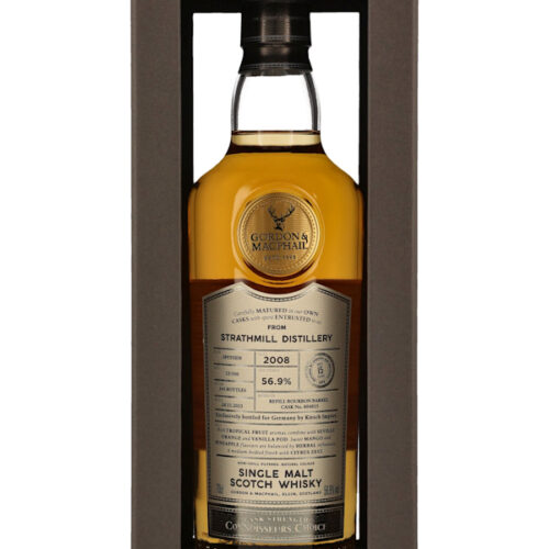 Strathmill 15 Jahre - Vintage 2008 - Refill Bourbon Barrel No. 804815 - Batch 23 106 - Gordon & McPhail Connoisseurs Choice 01 Strathmill 15 Jahre - Vintage 2008 - Refill Bourbon Barrel No. 804815 - Batch 23/106 - Gordon & MacPhail Connoisseurs Choice - Single Malt Scotch Whisky