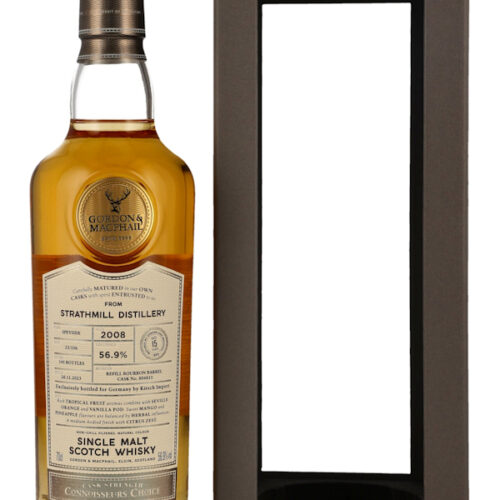 Strathmill 15 Jahre - Vintage 2008 - Refill Bourbon Barrel No. 804815 - Batch 23 106 - Gordon & McPhail Connoisseurs Choice Strathmill 15 Jahre - Vintage 2008 - Refill Bourbon Barrel No. 804815 - Batch 23/106 - Gordon & McPhail Connoisseurs Choice - Single Malt Scotch Whisky