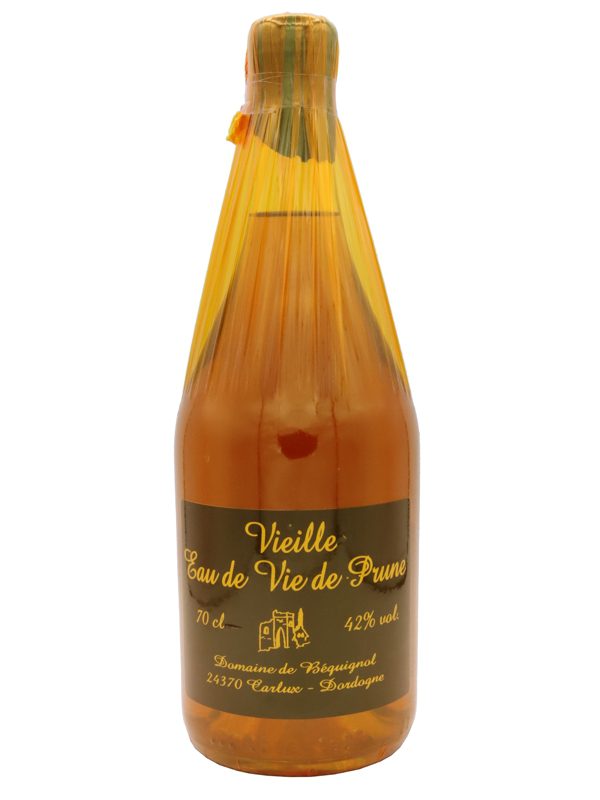 Eau de Vie de Prune Vieille - Eau de Vie de Prune - Domaine de Béquignol - Branntwein