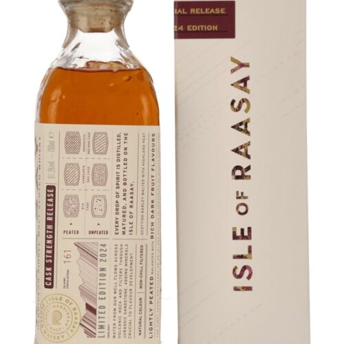 Isle of Raasay - Cask Strength Release - Limited Edition 2024 - Lightly Peated Single Malt Scotch Whisky