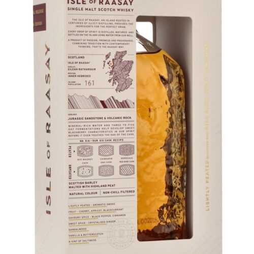 Isle of Raasay - Cask Strength Release - Limited Edition 2024 - Lightly Peated Single Malt Scotch Whisky