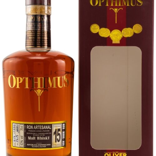 Opthimus 15 Jahre - Malt Whisky - Rum Dominikanische Republik Opthimus 15 Jahre - Malt Whisky Cask Finish - Rum Dominikanische Republik