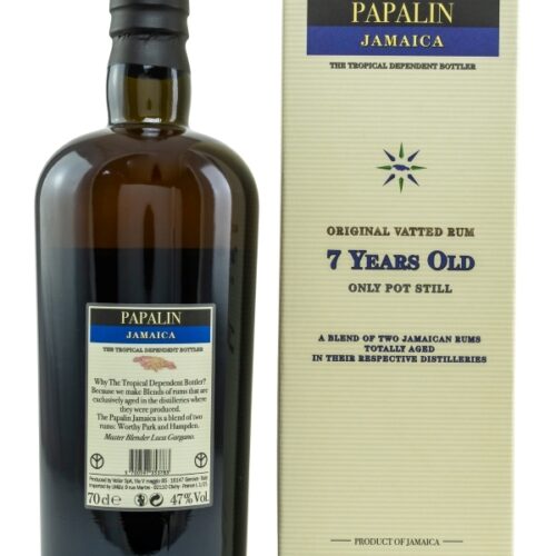 Papalin - Jamaica - 7 Jahre - Original Vatted Rum R Papalin - Jamaica - 7 Jahre - Original Vatted Rum